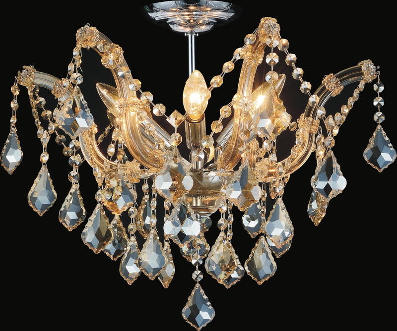 Payton II 6 Light Flush Mount - Chrome