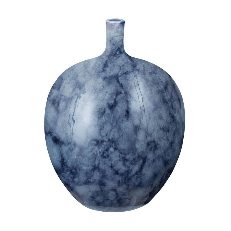 Ammon Vase - Blue - 8 X 11