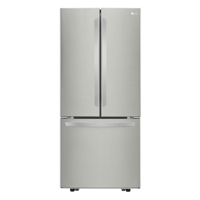 LG 30" Smudge Resistant Stainless Steel French Door Refrigerator (22 cu. ft.) - LRFNS2200S