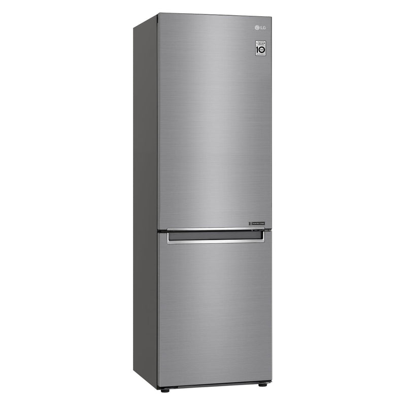 LG Platinum Silver 24" Counter Depth Bottom Freezer Refrigerator with DoorCooling+ (12 Cu. Ft.) - LBNC12231V