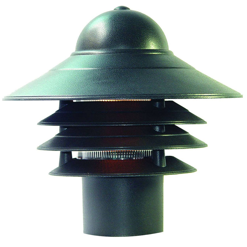 Grange - I Outdoor Post Mount - Matte Black