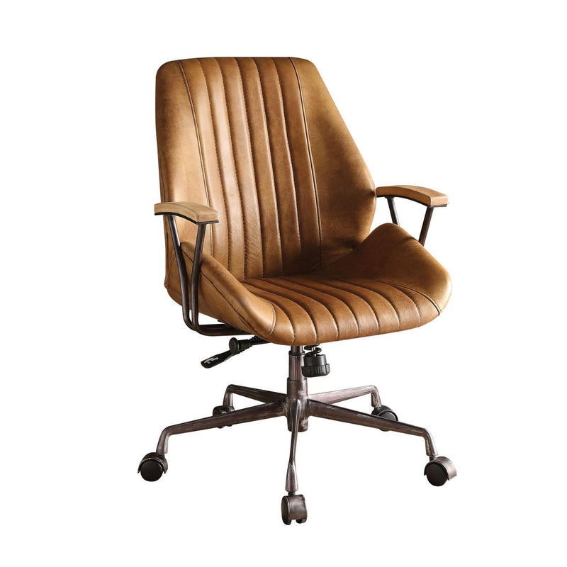 Buo Leather Executive Office Chair - Coffee