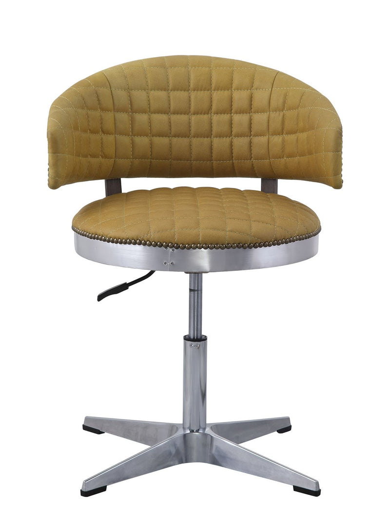 Alderbury Leather Swivel Office Chair