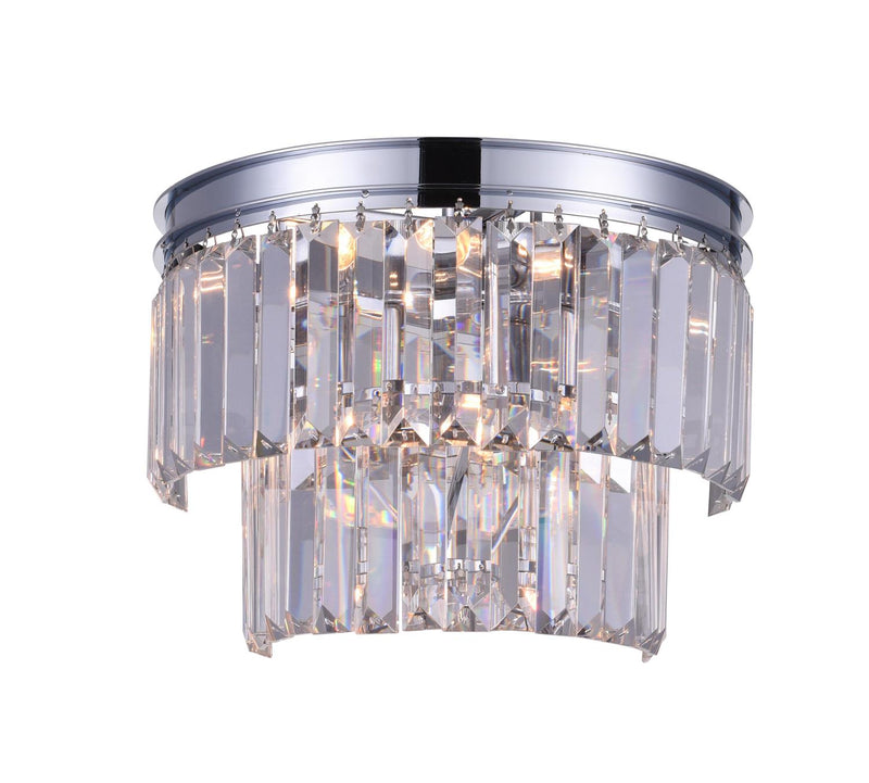 Weiss 4 Light Wall Sconce - Chrome