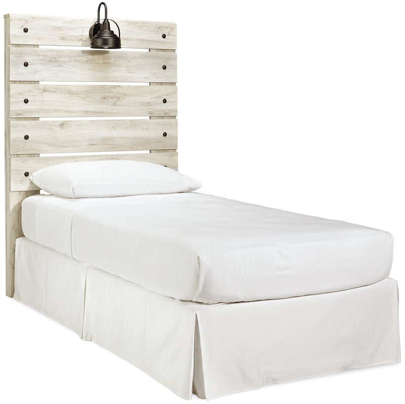 Naylon Twin Panel Headboard - White