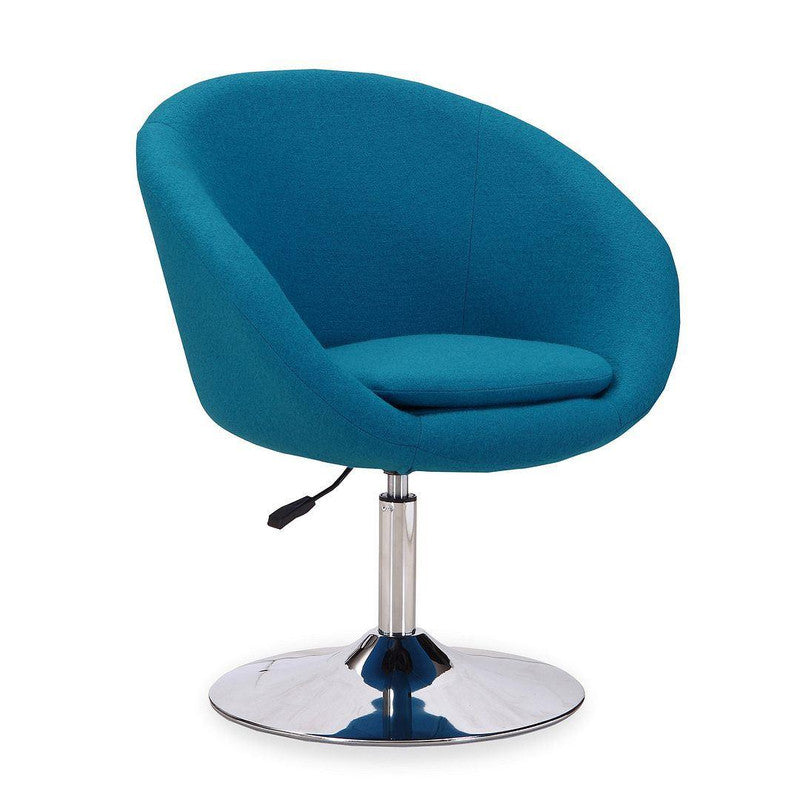 Hita Adjustable Height Swivel Chair - Blue
