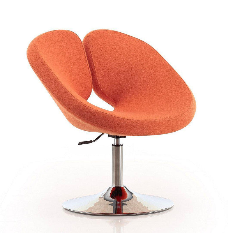 Ceuta Adjustable Accent Chair - Orange