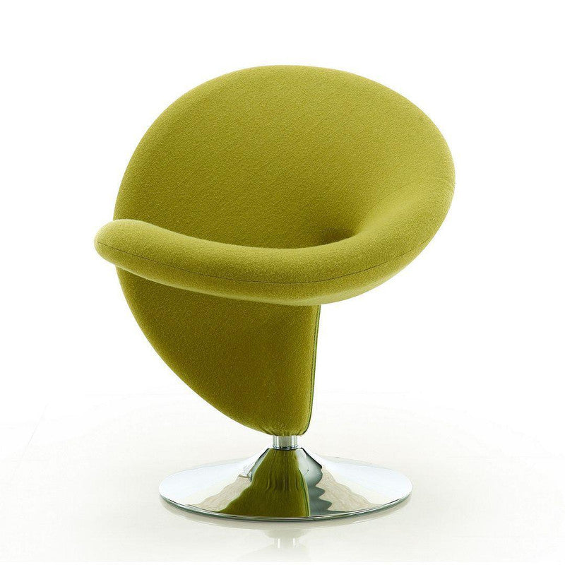 Patras Swivel Accent Chair - Green