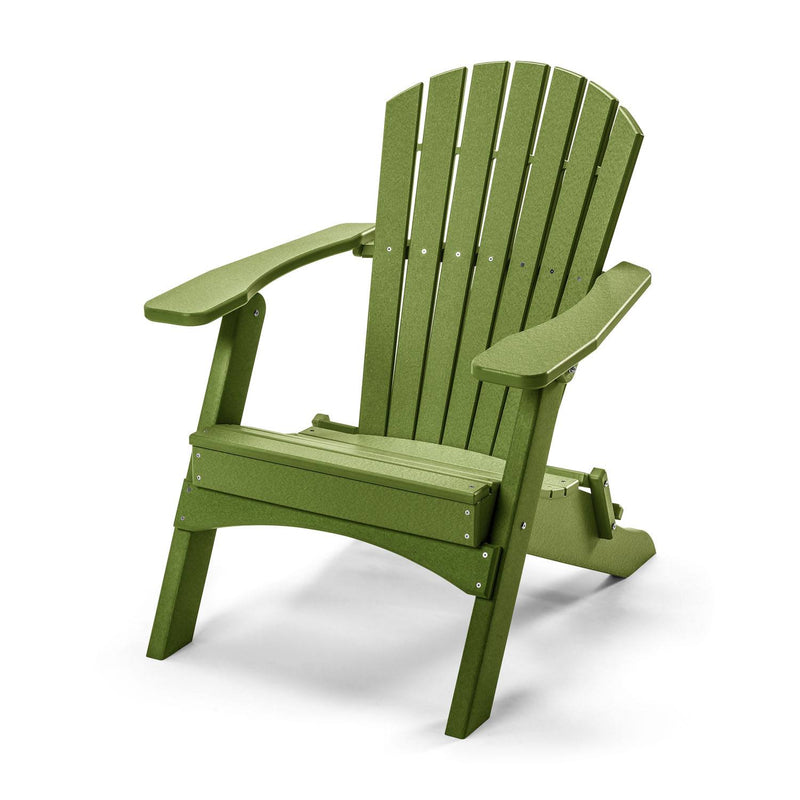 POLY LUMBER Sensual Seaside Folding Chair - Lime Green