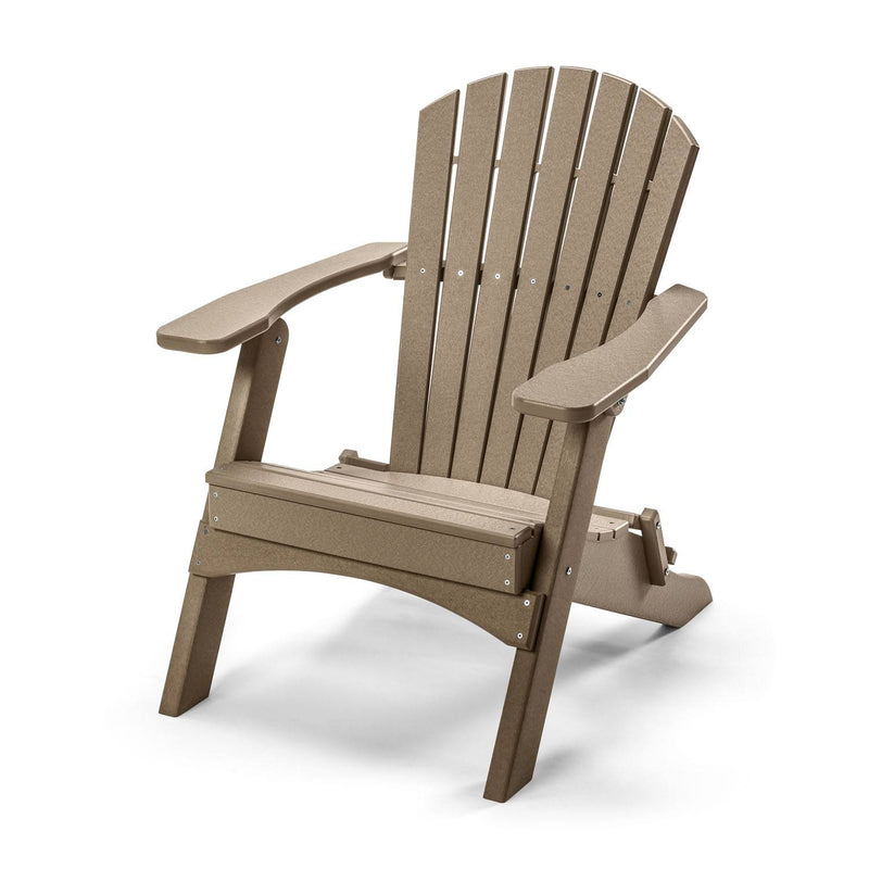 POLY LUMBER Sensual Seaside Folding Chair - Sandstone