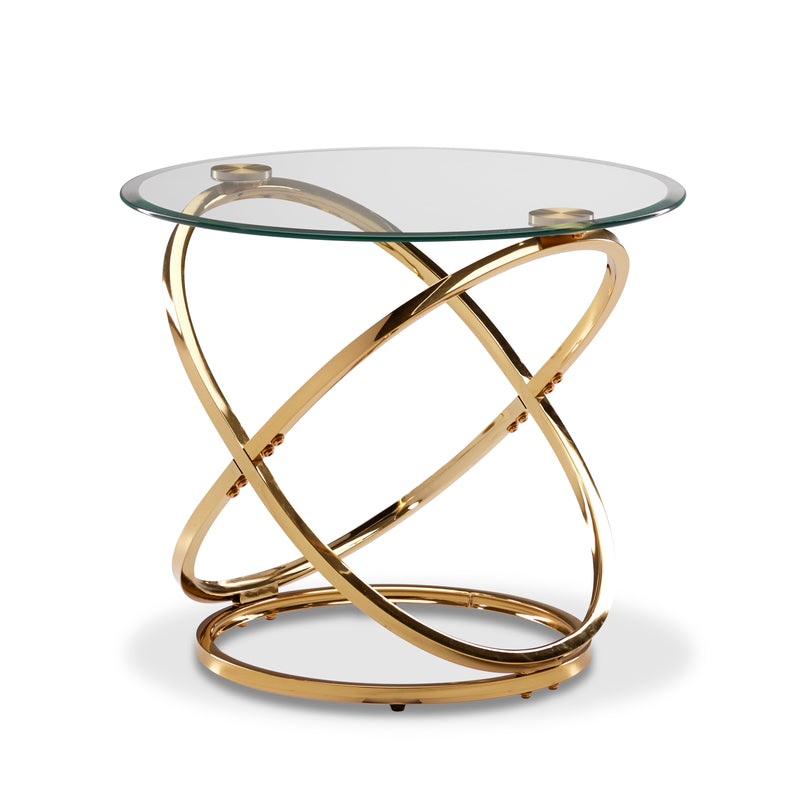 Whimsy End Table - Gold