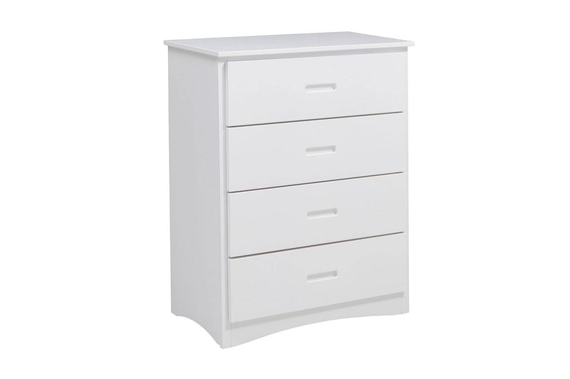Molly 4 Drawer Chest - White