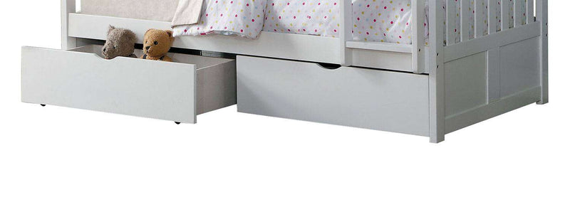 Benny Bunk Bed Drawers - White