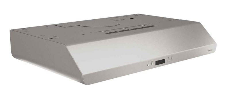 Broan Stainless Steel 30" 400 CFM Undercabinet-the-Cabinet-Range Hood - BKDJ130SS