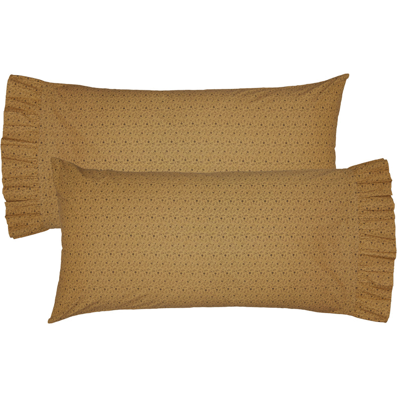 Wooddruff King Pillow Case - Natural/Black - Set of 2