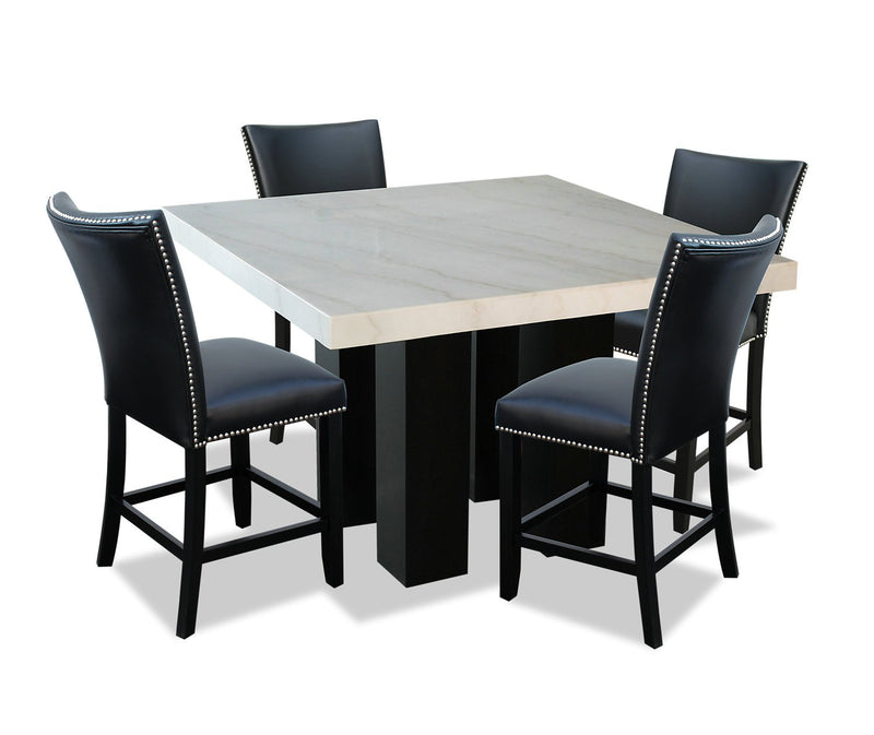 Westdale 5-Piece Counter-Height Dining Set - Black