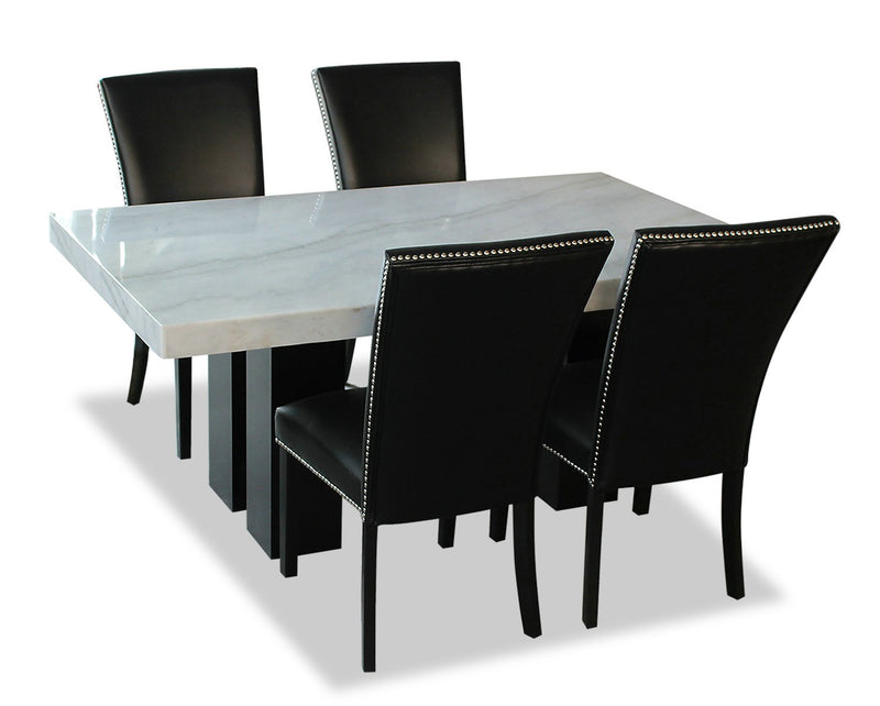 Westdale 5-Piece Dining Set - Black