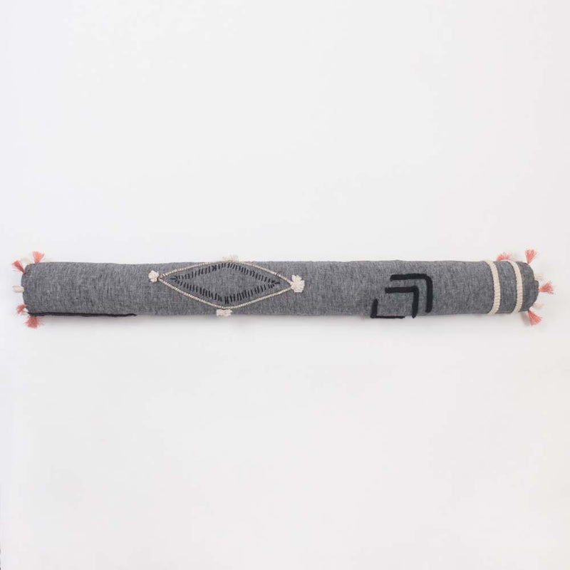 Dassoulx Pencil Bolster Pillow - 42 X 4 - Grey