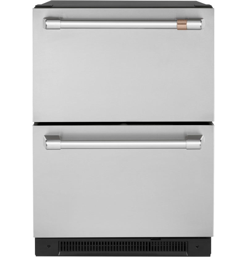 Café Stainless Steel Built-In Dual-Drawer Refrigerator (5.7 Cu.Ft) - CDE06RP2NS1