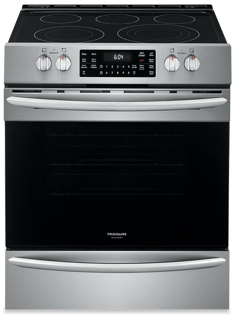 Frigidaire Gallery 5.4 Cu. Ft. Front-Control Convection Range with Air Fry - CGEH3047VF