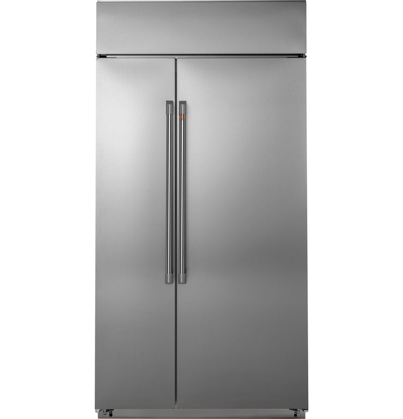 Café Stainless Steel 42" Built-In Side-by-Side Refrigerator (25.1 Cu. Ft.) - CSB42WP2NS1