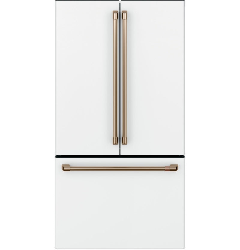 Café Matte White 36" Counter-Depth French-Door Refrigerator (23.1 Cu. Ft.) - CWE23SP4MW2