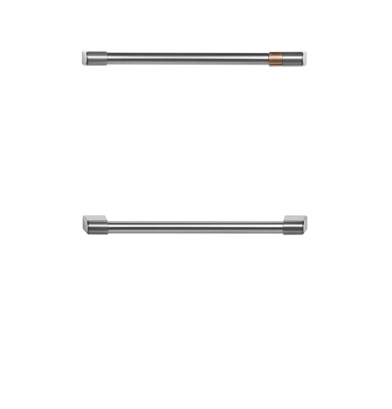 Café Brushed Stainless Undercounter Refrigeration Handle Kit - CXQD2H2PNSS