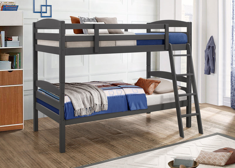 Houlten Twin Bunk Bed - Grey