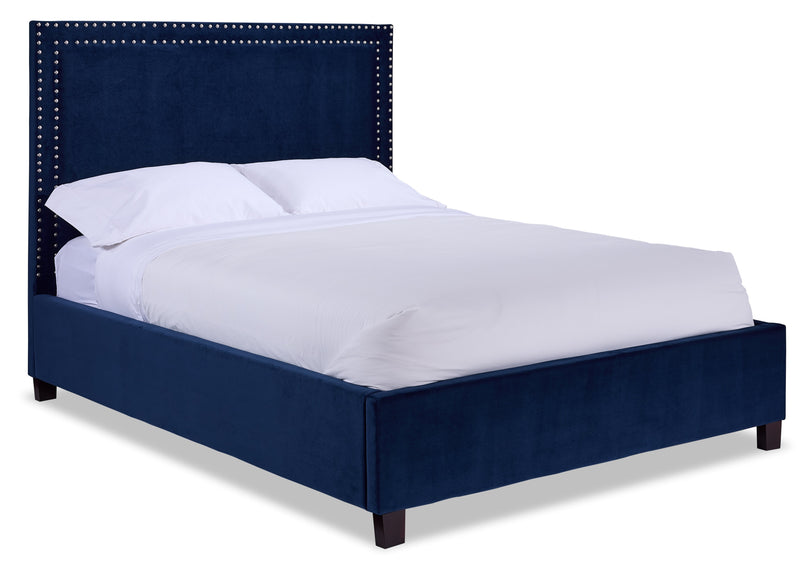 Conneaut King Bed - Navy