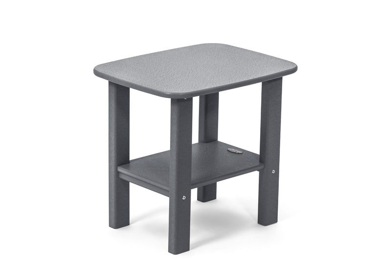 POLY LUMBER Under the Stars Side Table - Grey