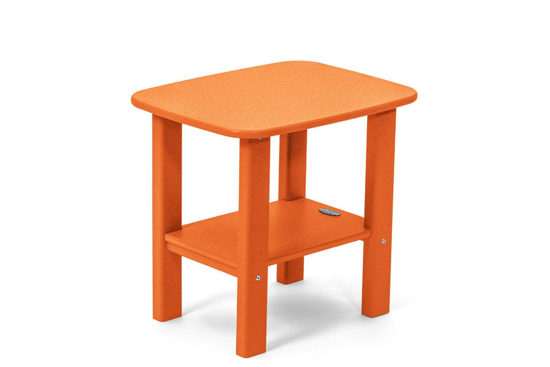 POLY LUMBER Under the Stars Side Table - Tangerine