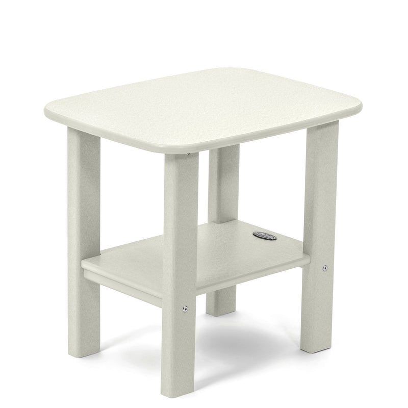 POLY LUMBER Under the Stars Side Table - White