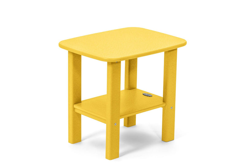 POLY LUMBER Under the Stars Side Table - Yellow