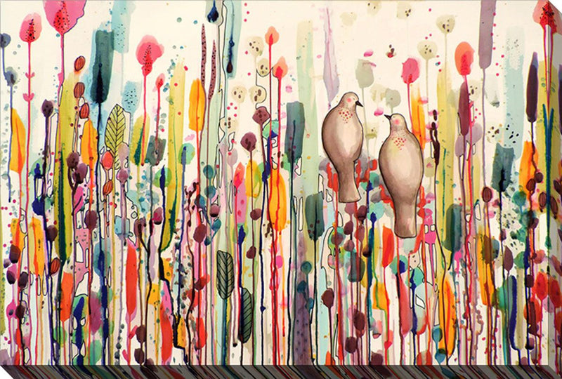 Colours and Birds Wall Art - 30 X 45