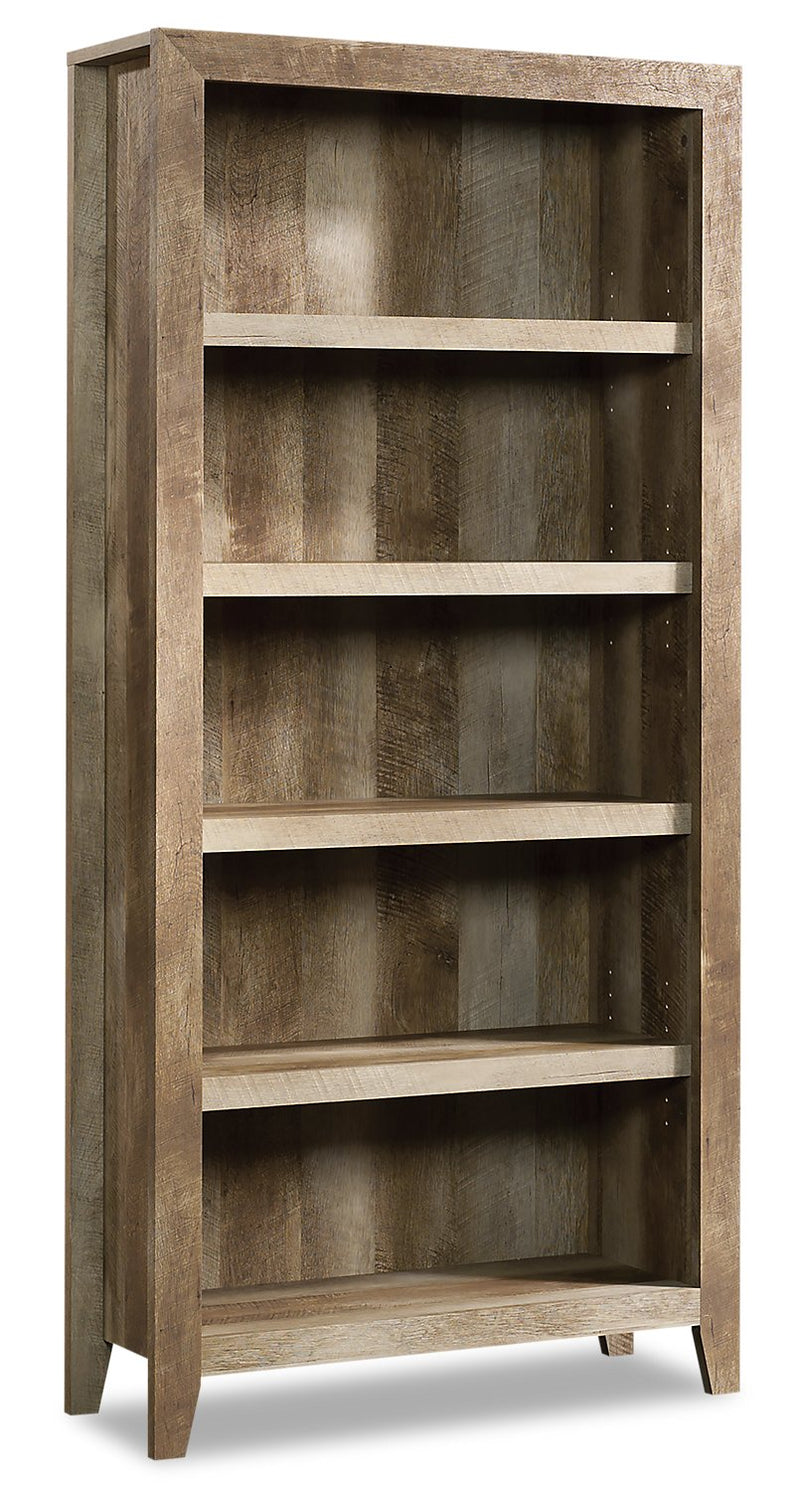 Xiomara 5-Shelf Bookcase - Craftsman Oak