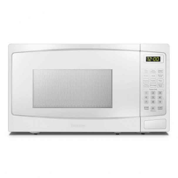 Danby White Countertop Microwave (1.1 Cu.Ft.) - DBMW1120BWW