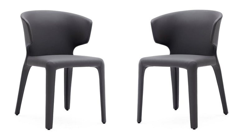 Kediri Dining Chair - Grey - Set of 2