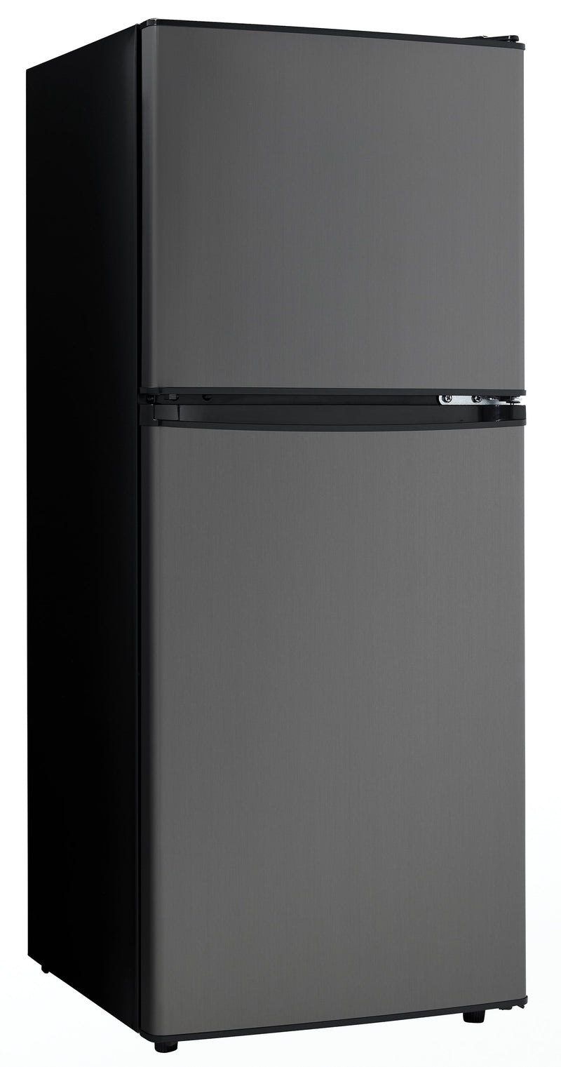 Danby Black Stainless Steel Look Compact Refrigerator (4.7 Cu.Ft.) - DCR047A1BBSL