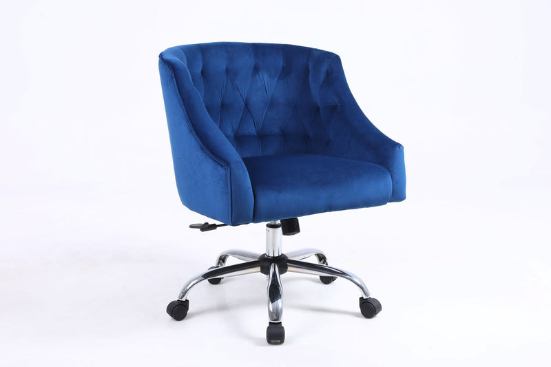 Elaine Adjustable Office Chair - Navy