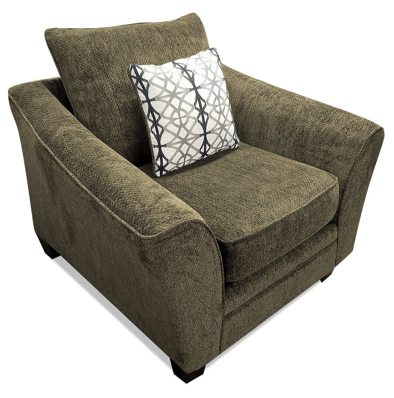 Sherwood Chenille Condo Chair - Brown