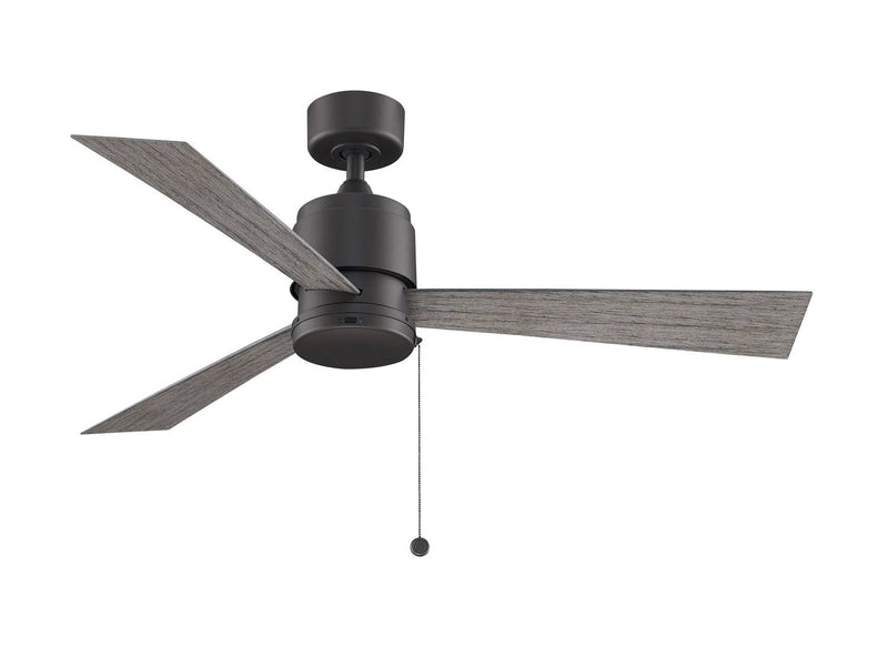 Haldabe 52" Ceiling Fan - Weathered Wood/Matte Greige