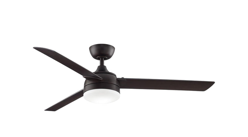 Finborough 56" Ceiling Fan with LED Light Kit - Dark Bronze