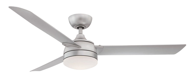 Finborough 56" Ceiling Fan with LED Light Kit - Silver