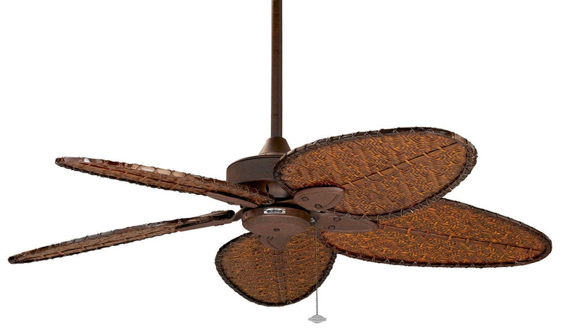 Eton 52" Ceiling Fan - Narrow Oval Antique Bamboo