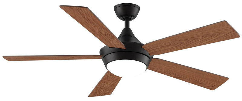 Bramberton 52" Ceiling Fan with LED Light Kit - Cherry/Dark Bronze