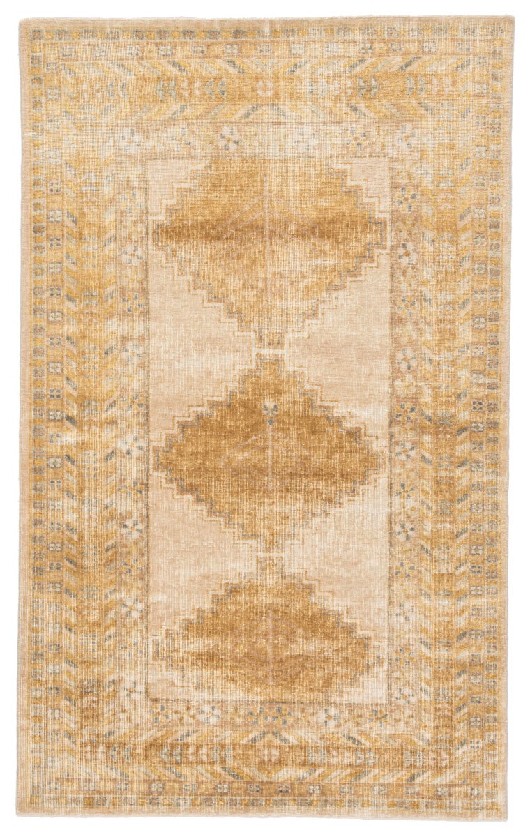 Isionis I Area Rug - 7'10" X 10' - Gold/Grey