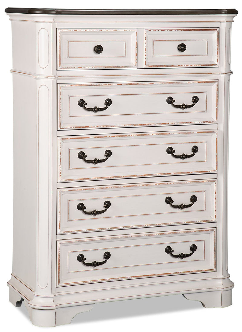 Aurelia Chest with Lift-Top - Antique White