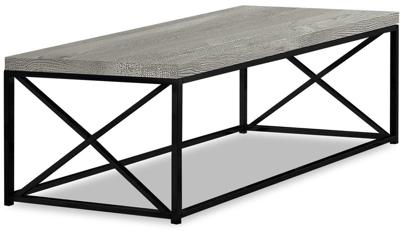 Lucena Reclaimed Wood Look Coffee Table - Grey