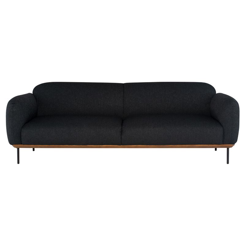 Benson Boucle Sofa - Activated Charcoal