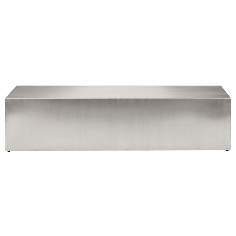 Vesubie Stainless Steel Coffee Table